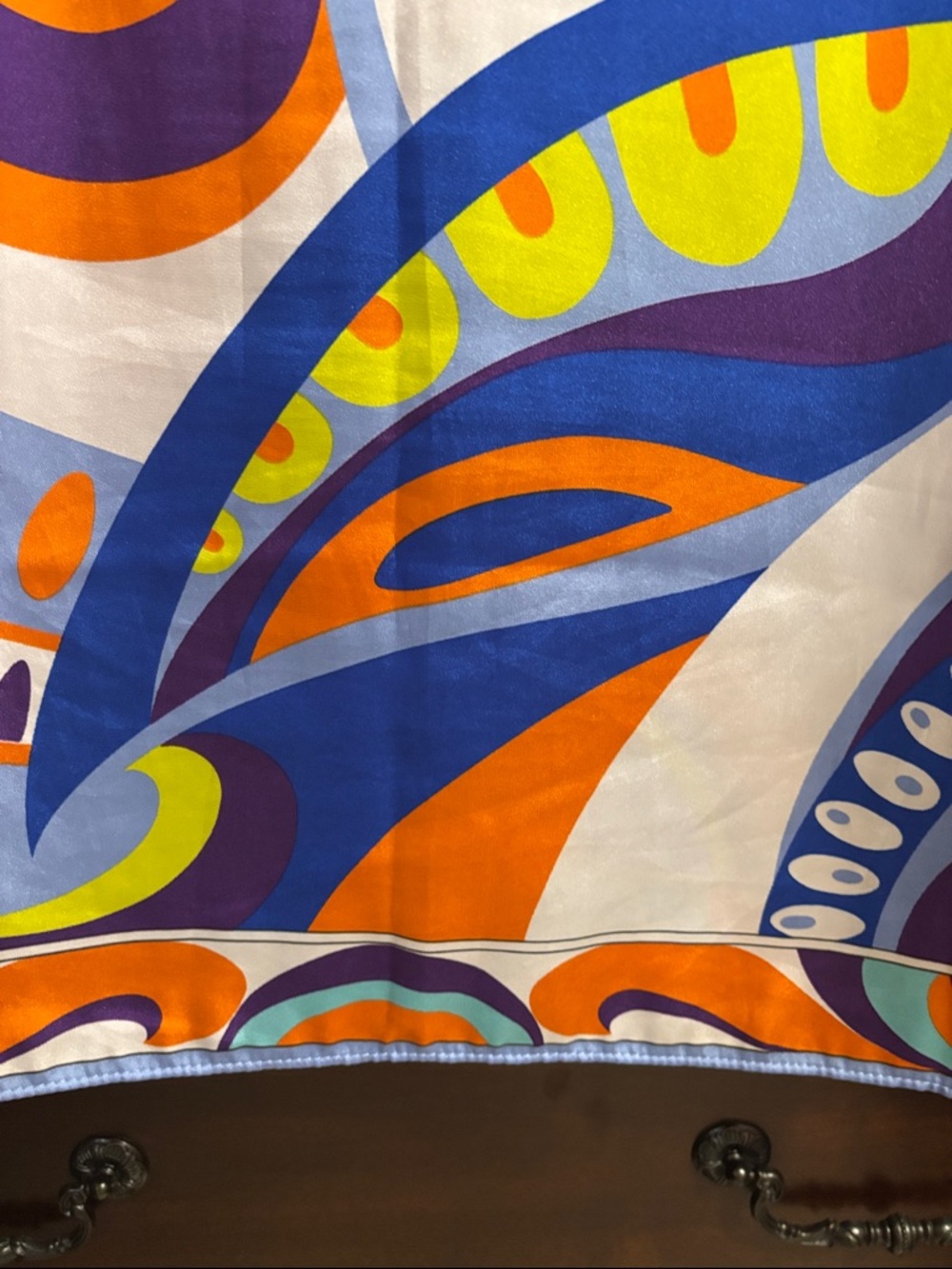 ZARA Vibrant Multi-Color Abstract Button-Down Shirt - Picture 6 of 6